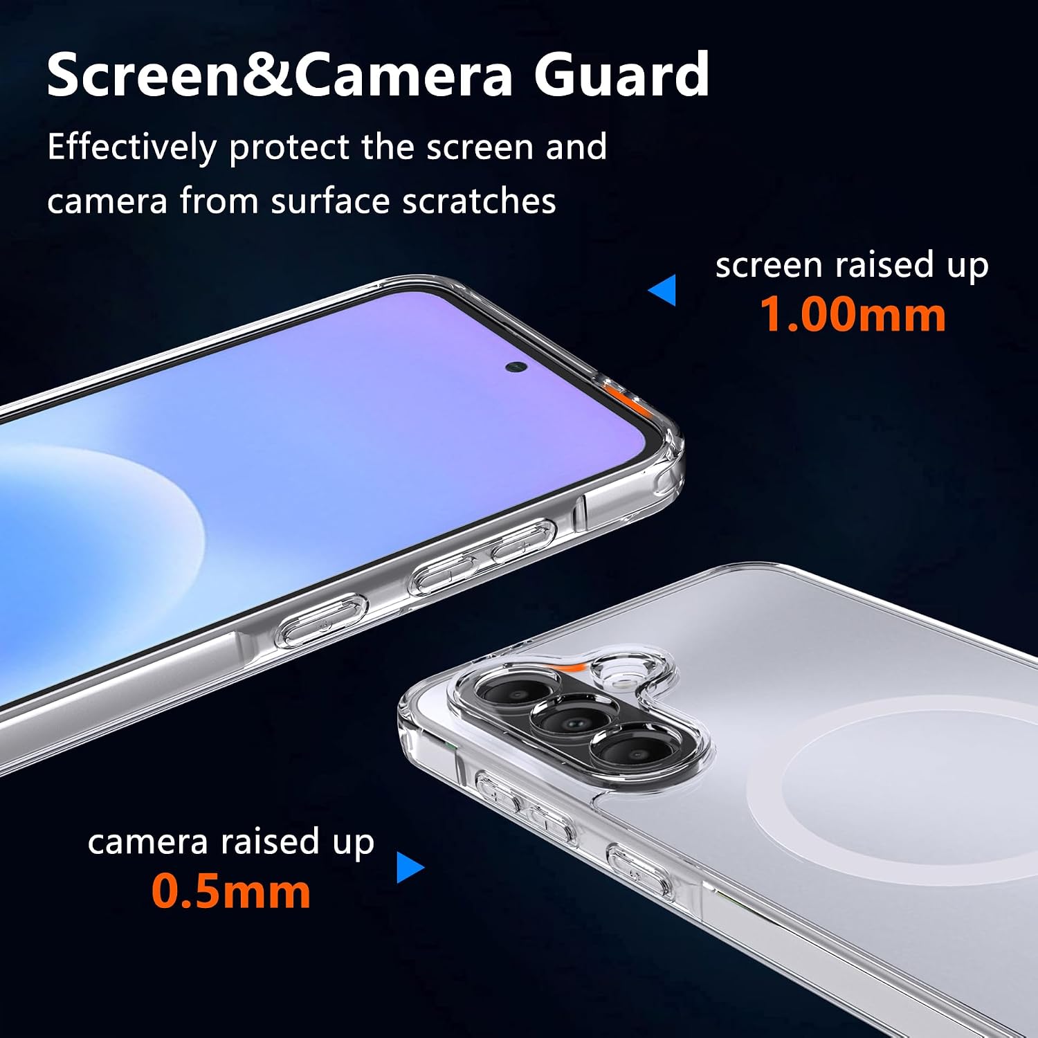 Thumbnail 4 de Anoowkoa Cover Magnetica per Samsung Galaxy A57 5G con 2 Vetri Temperati – Custodia in TPU/PC, MagSafe e Protezione Completa