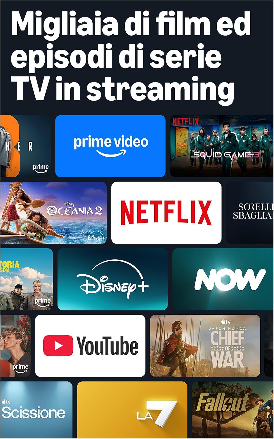 Detalle 2 de Amazon Fire TV Stick 4K Max: potenza, Wi‑Fi 6E e modalità ambiente per un intrattenimento smart