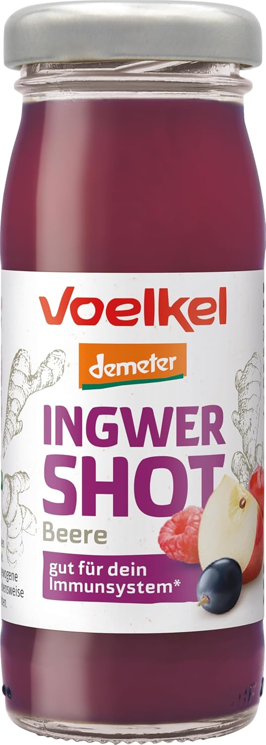 Thumbnail 5 de Voelkel Bio Ingwer-Beere Shot mit Vitamin C (Demeter, 16er-Pack) – als Power-Drink für zwischendurch
