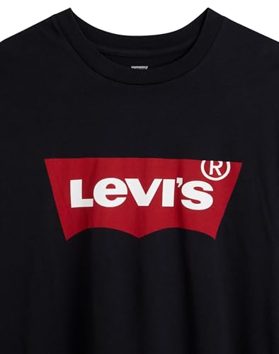 Detalle 2 de Levi's Big & Tall Graphic Tee Batwing Srt Mineral Black (3XL) para hombre