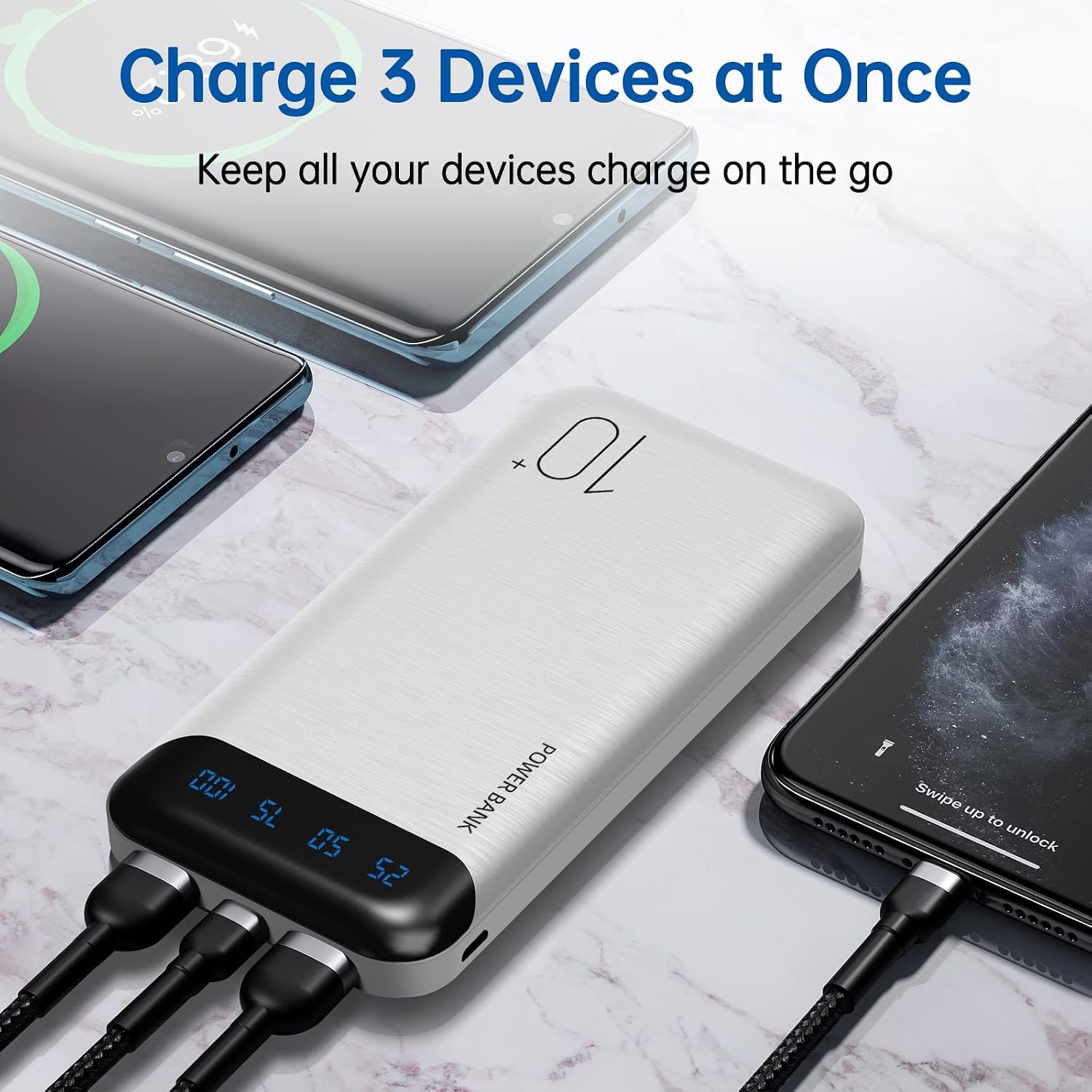 Detalle 2 de Portable Charger 10000mAh Slim power bank