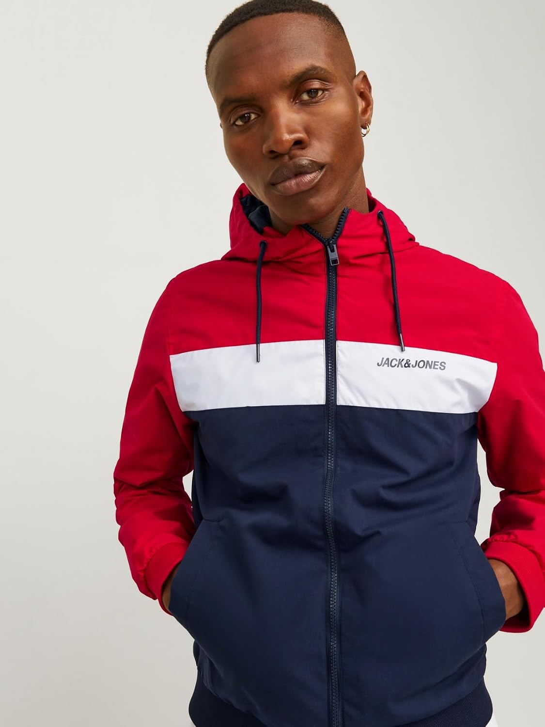 Thumbnail 6 de JACK & JONES Jjerush Hood Bomber Noos Herren Bomberjacke