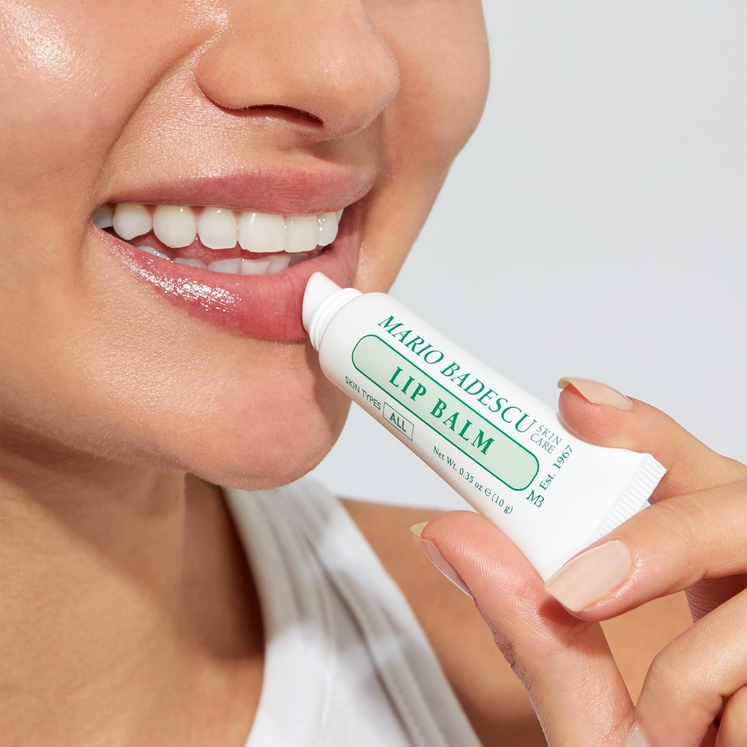 Detalle de Mario Badescu 2185296 Lip Balm for Dry Lips with Coconut Oil and Vitamin E