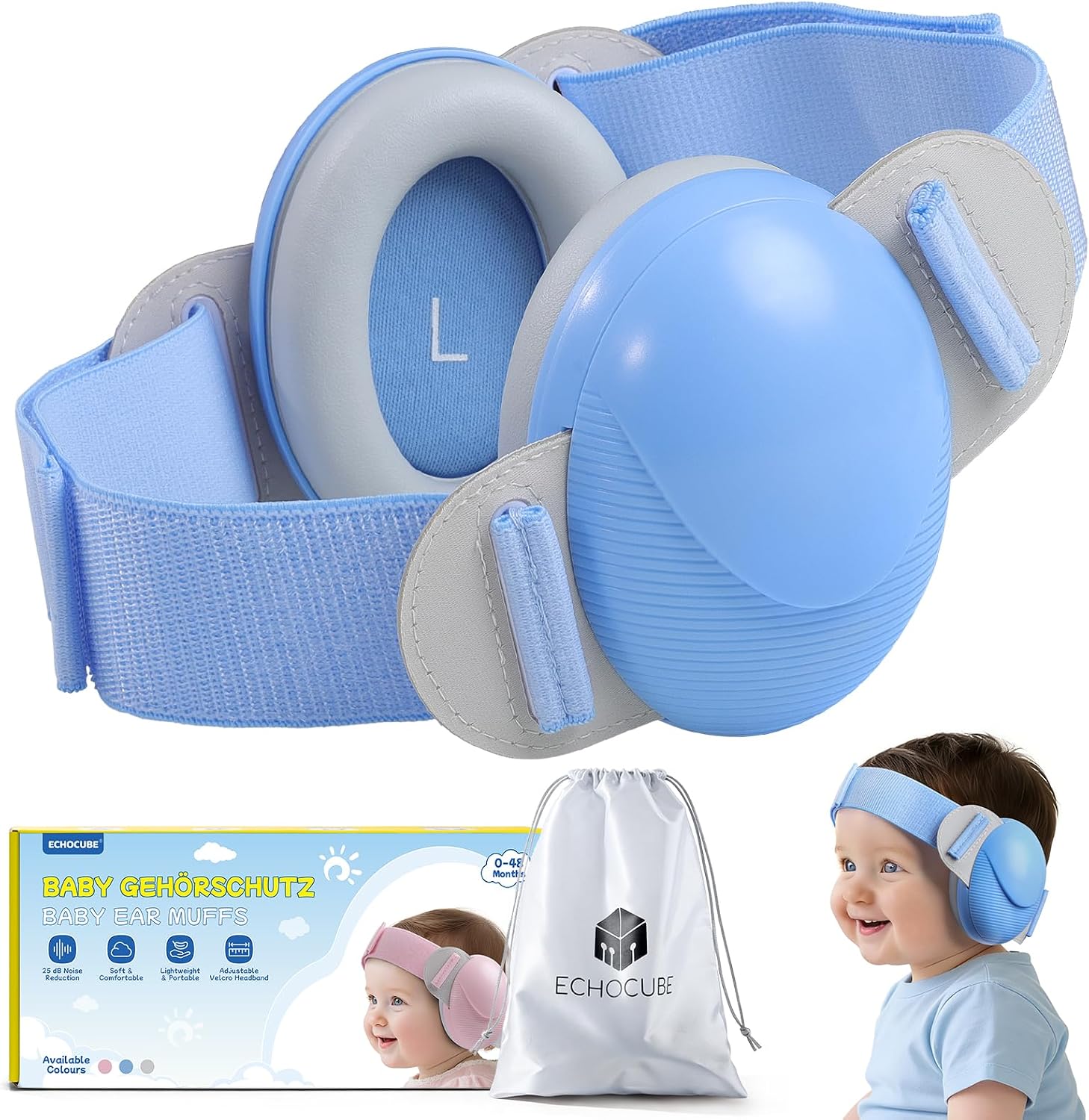 Detalle de ECHOCUBE Baby Ear Defender