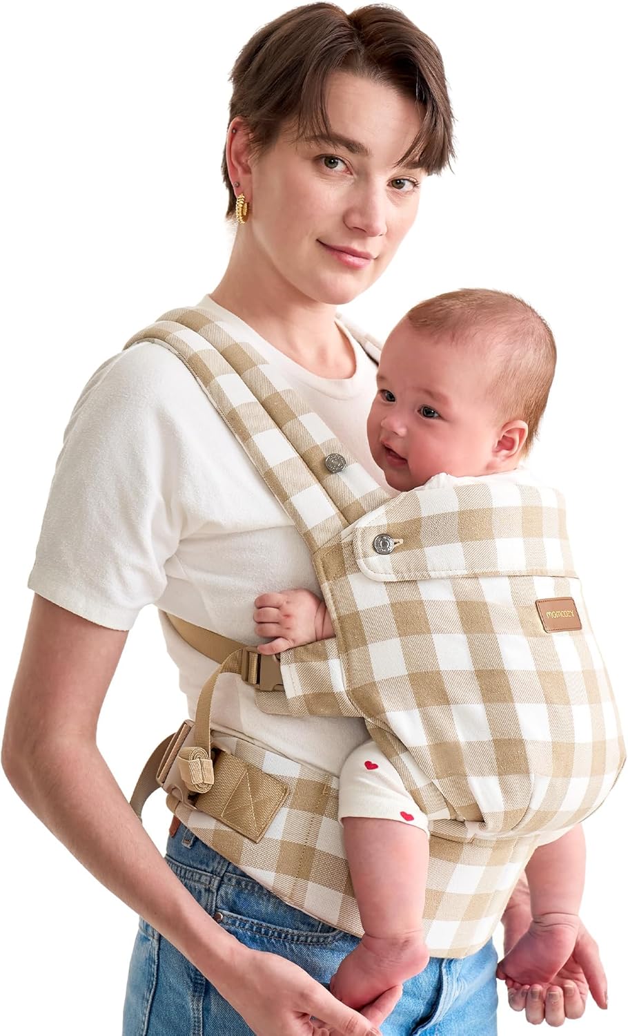 Thumbnail 6 de Momcozy Porte-bébé coton doux Noir 3–20 kg