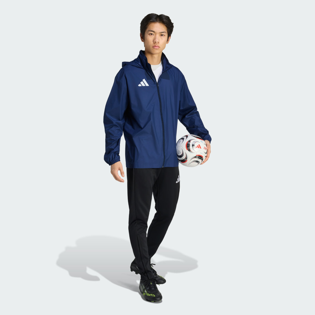 Detalle de Adidas Entrada26 Multi, chaqueta azul