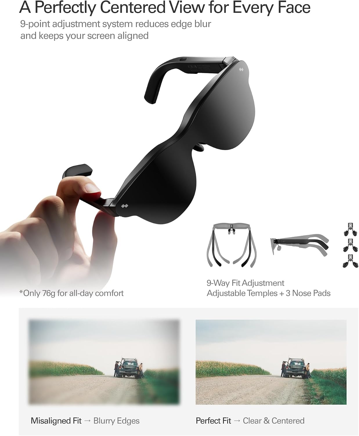 Thumbnail 6 de RayNeo Air 4 Pro AR/XR Glasses: 201" HDR10 Virtual Display for Immersive Home, Travel, and Gaming