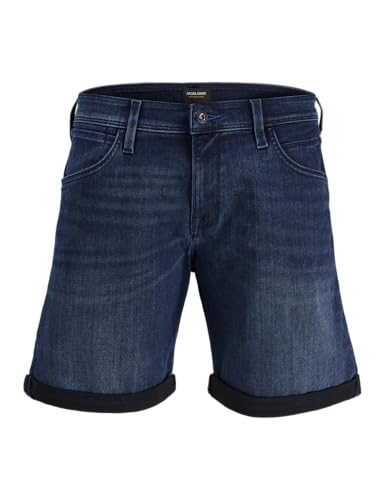 Detalle de JJIRICK JJFOX Am 310 SN: Pantalones cortos denim azul de JACK & JONES (XL, Pack Am 316)