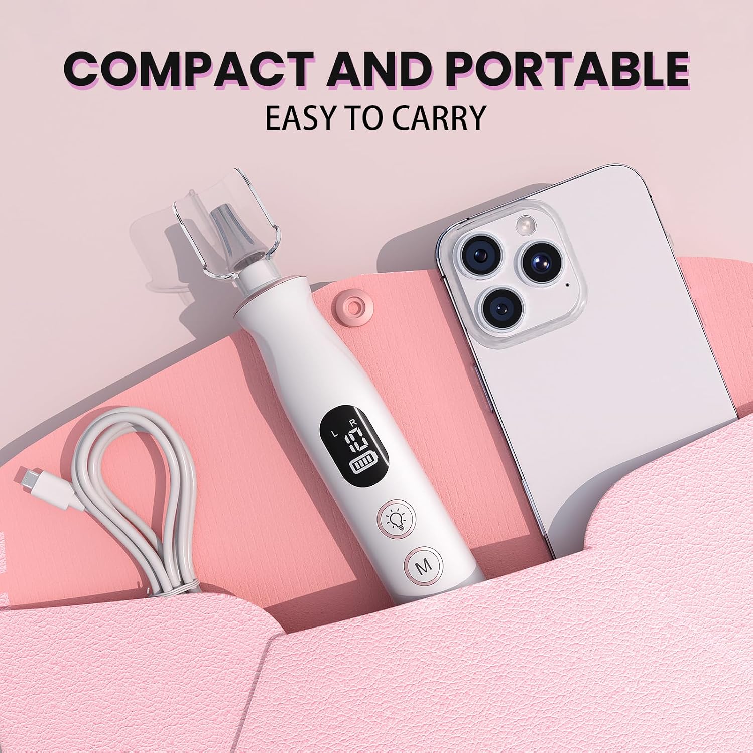 Thumbnail 5 de Electric Nail Drill 12-in-1 Cordless Kit for Professional Nail Care