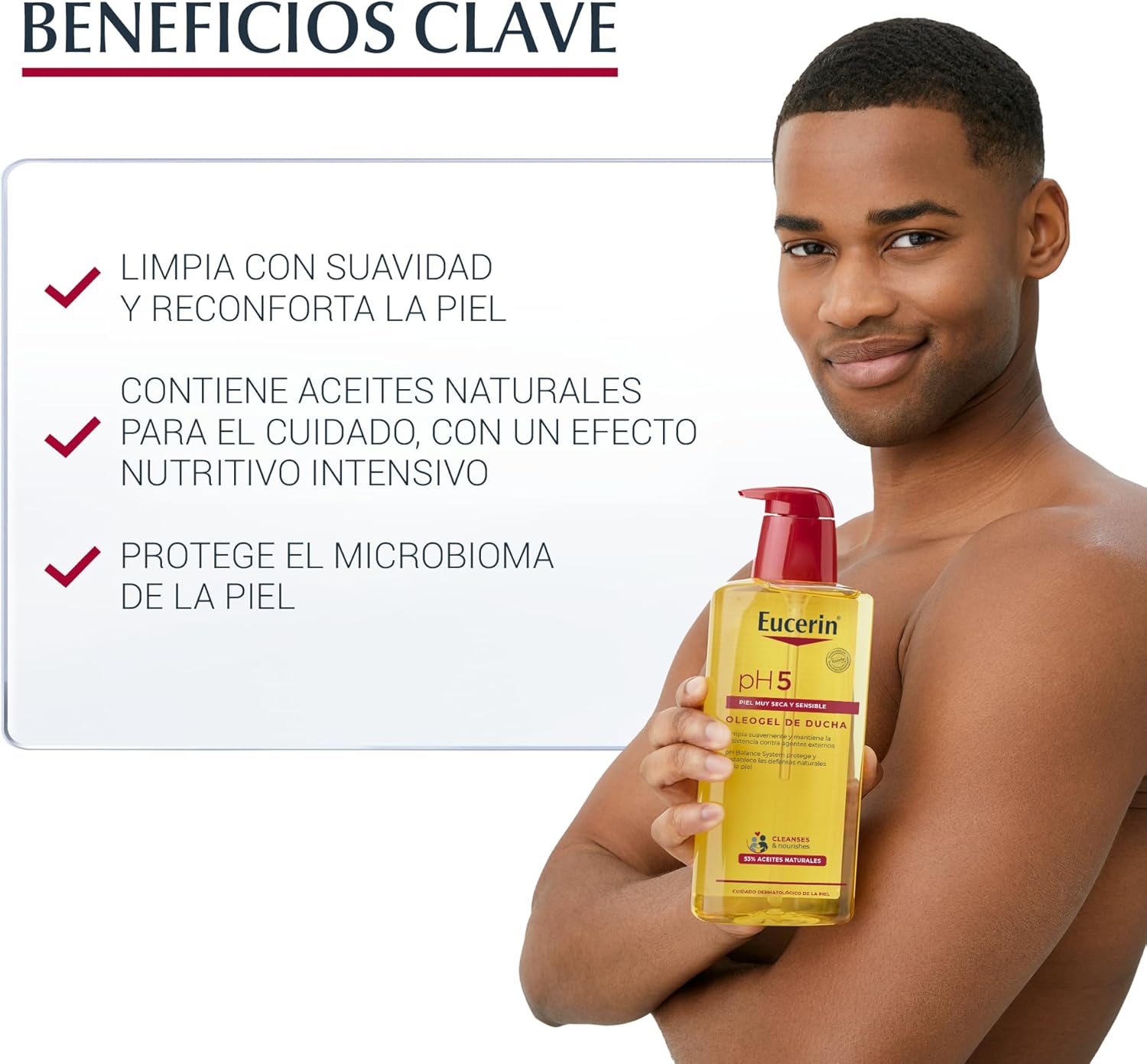 Thumbnail 2 de Eucerin pH5 Oleogel de ducha 400 ml — aceite limpiador corporal
