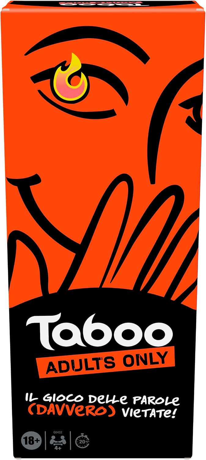 Detalle de Hasbro Gaming Taboo Uncensored gioco per adulti 18+ 🎲