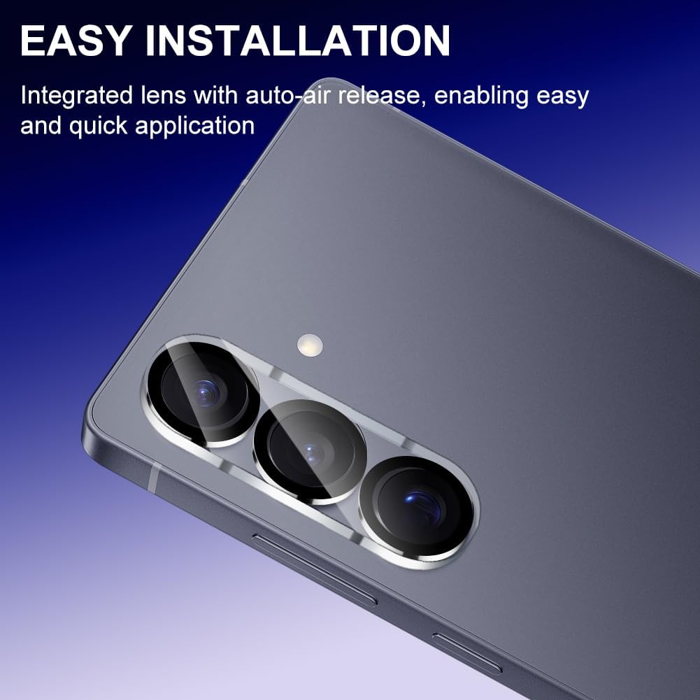 Detalle de OFFCUP V9-3WT-S25PLUS-YTJTM-FBA – osłona aparatu Galaxy S25 Plus, szkło 9H