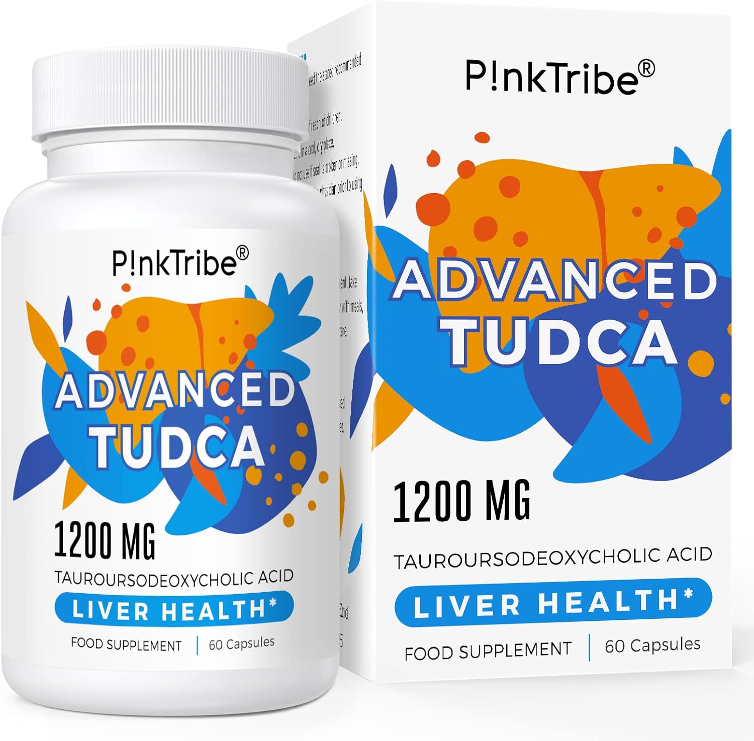 Detalle de Supplément de TUDCA 1200 mg par dose – 60 gélules, Formule Avancée