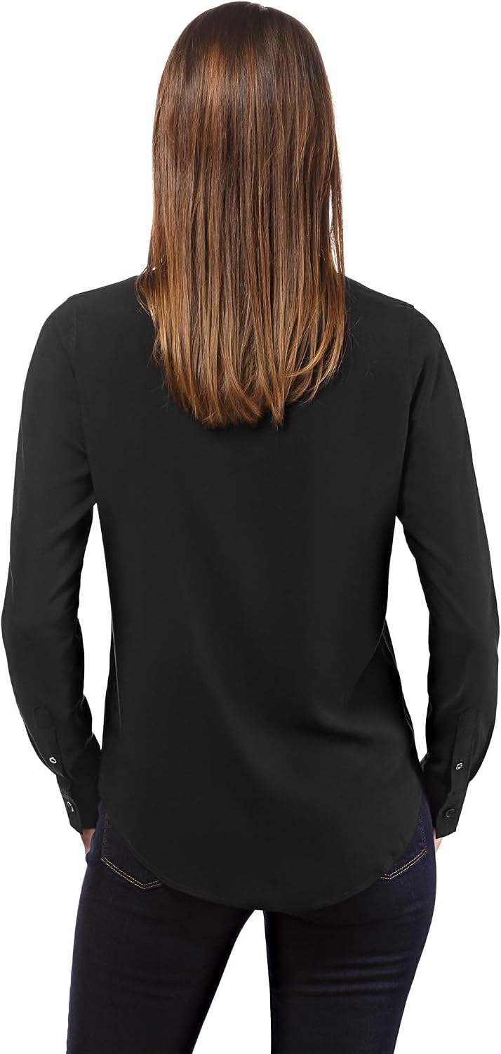 Thumbnail 1 de Vincenzo Boretti Blusa Taglio Giusto con Colletto della Camicia