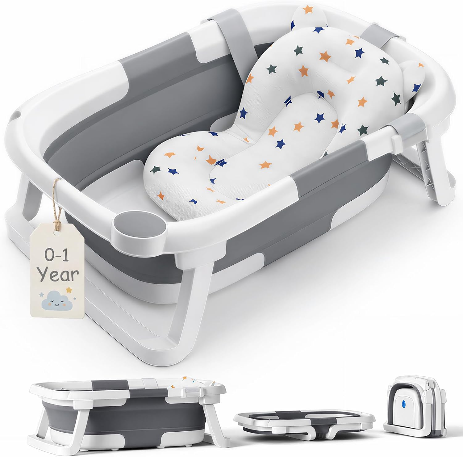 Detalle de DEANIC Baby Bath Tub 0–12 months