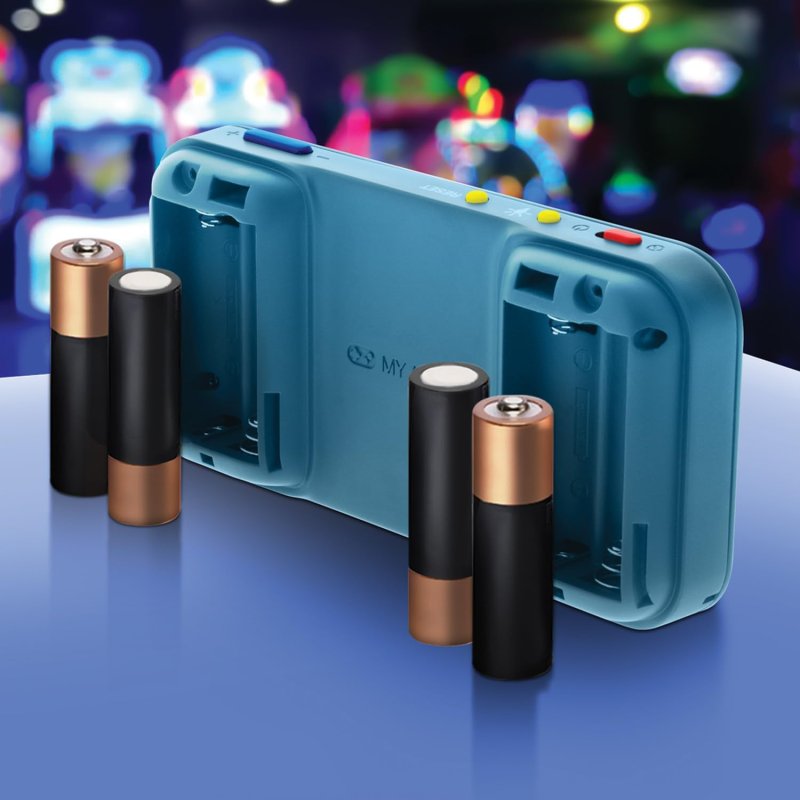 Detalle de My Arcade Pocket Player Megaman consola retro