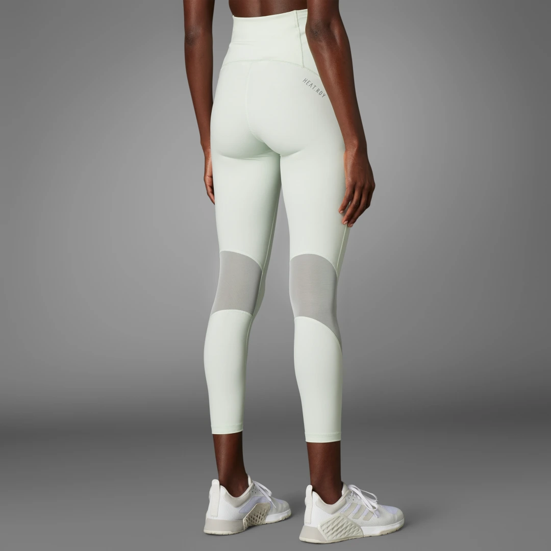 Detalle 2 de Adidas Mallas 7/8 Tailored HIIT Training en verde
