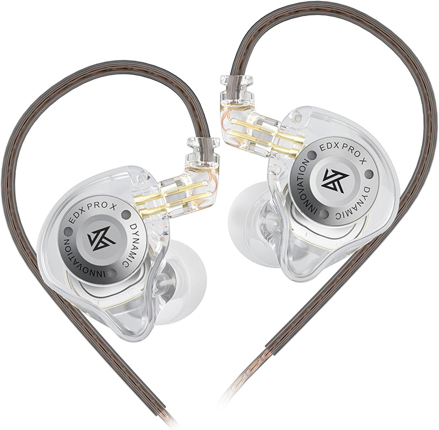 Detalle de Linsoul KZ EDX Pro X auricolari In-Ear cablati con cavo staccabile (senza microfono)