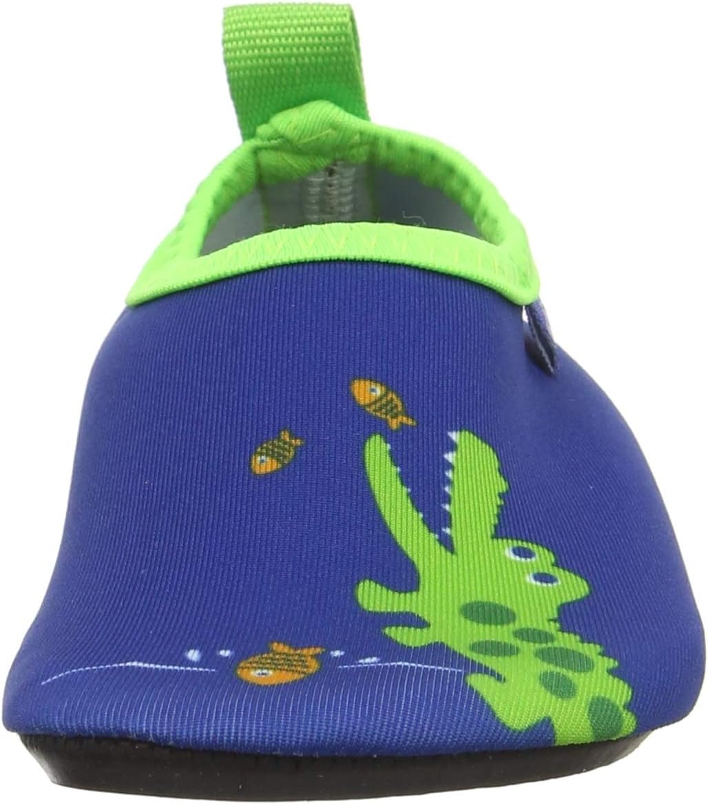 Detalle de Playshoes Unisex Kinder Barfuß-Schuhe – Wasserschuh mit rutschhemmender Sohle und UV-Schutz 50+