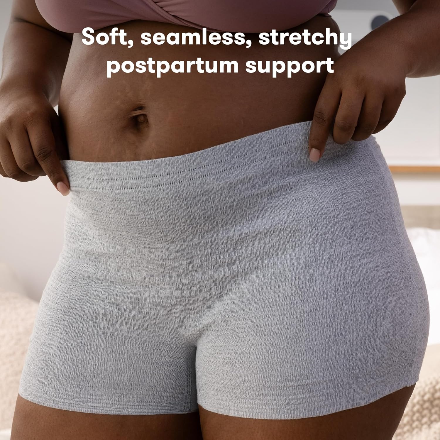 Thumbnail 1 de Frida Mom postpartum underwear pack (8-pack) seamless boyshorts, M/L (28–42 in)