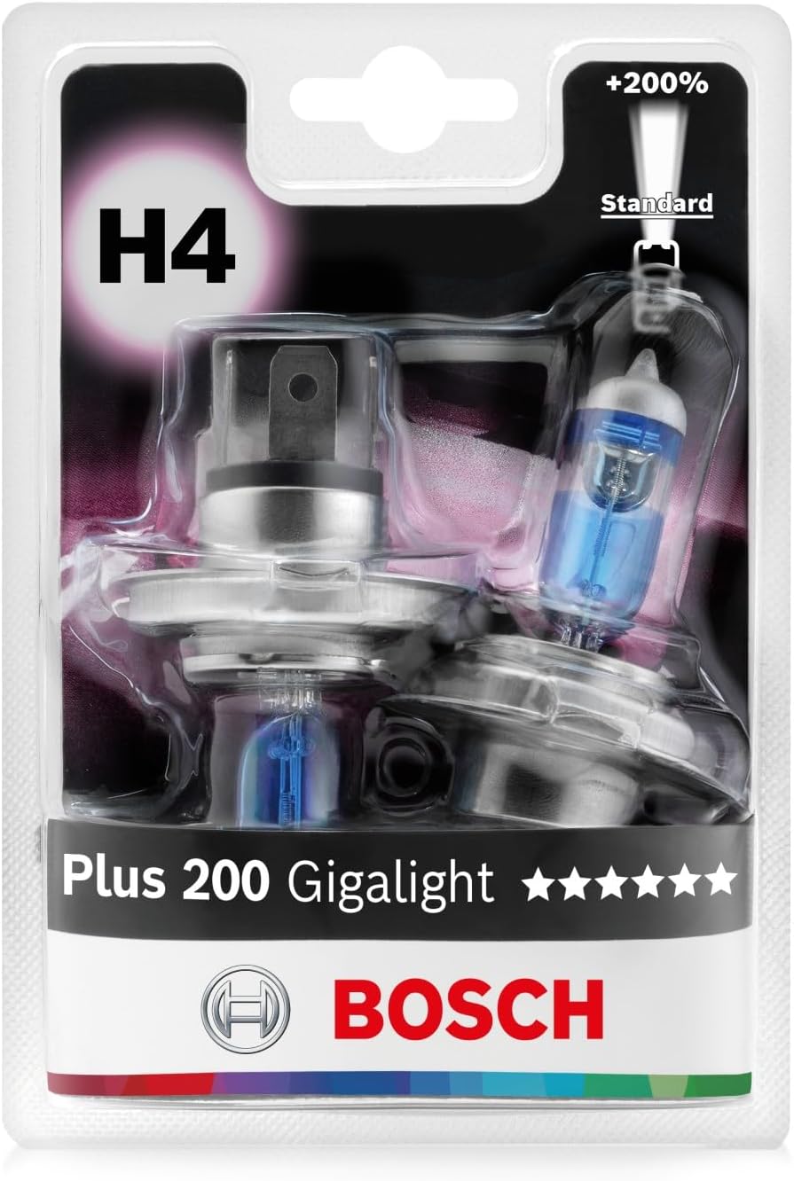 Detalle de Bosch H4 Plus 200 Halogenlampe