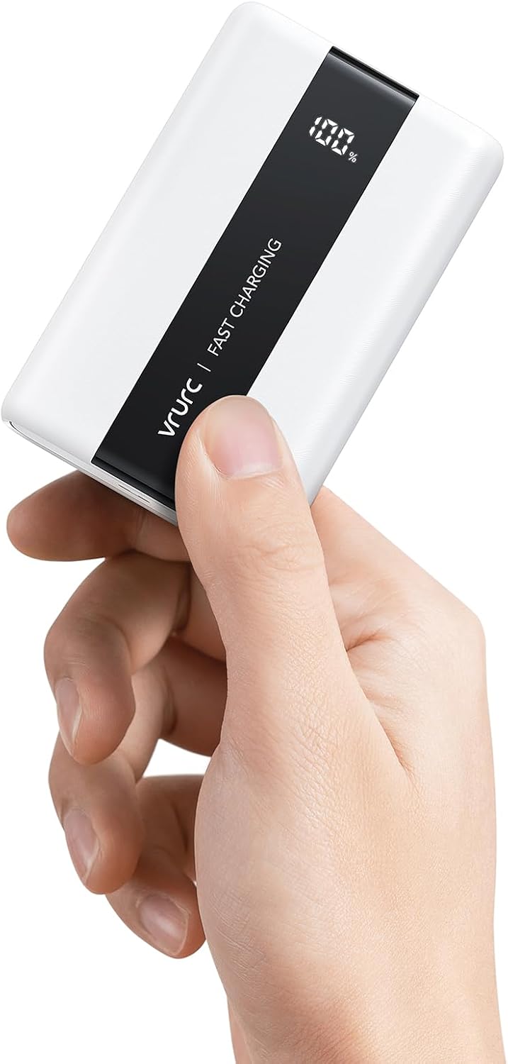 Detalle de VRURC Power Bank 20000mAh 22.5W Mini