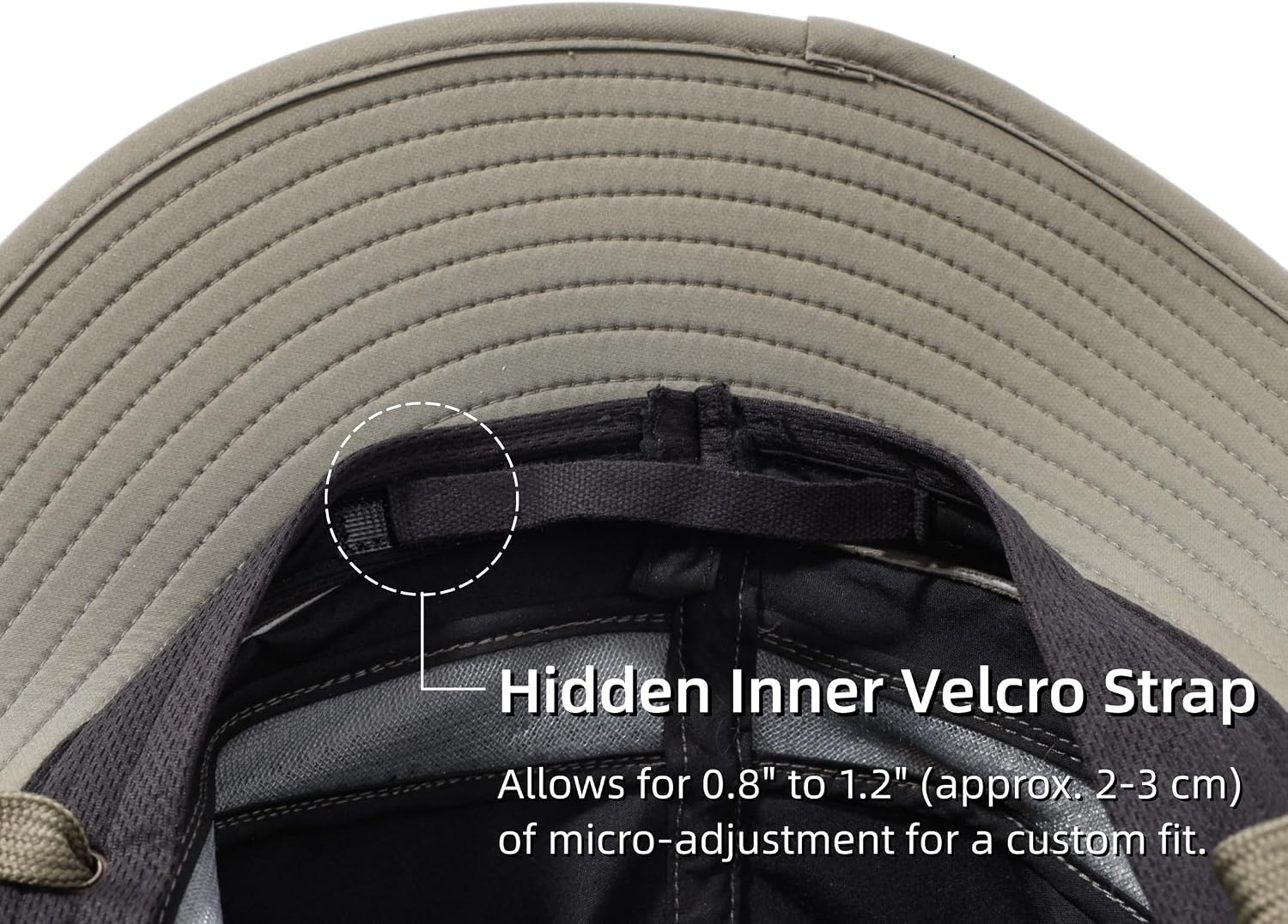 Detalle 2 de Connectyle Wide-Brim Sun Hat Polyester