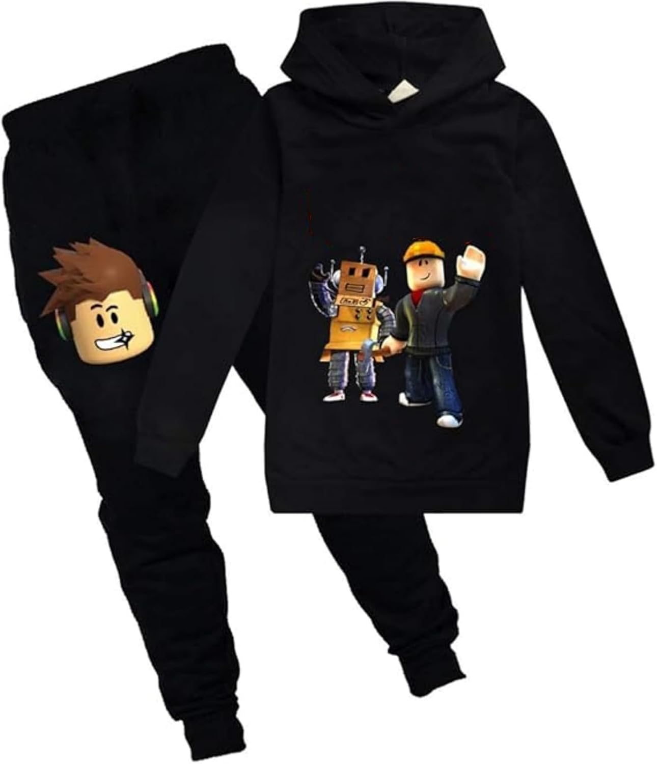 Thumbnail 4 de Temolie game hoodie set 2 piece cotton