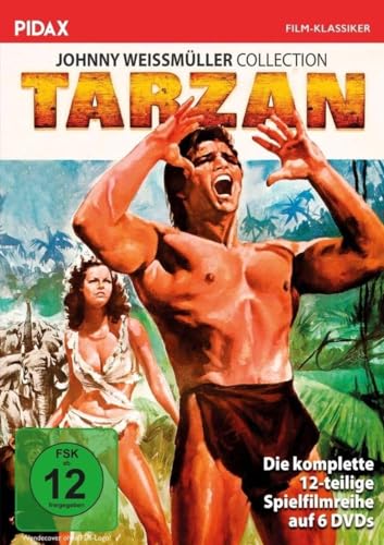Thumbnail 6 de WME Film Klassiker Tarzan Box – Johnny Weissmüller Collection, 12 Filme auf 6 DVDs