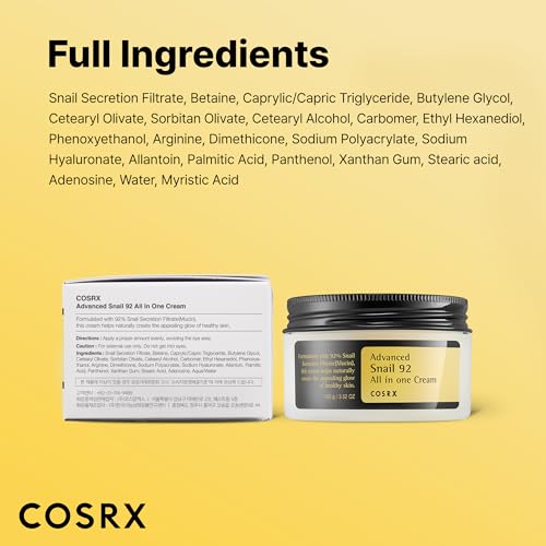 Thumbnail 7 de COSRX Snail Mucin 92% Face Moisturizer for Soft & Glowy Skin (3.52 oz)