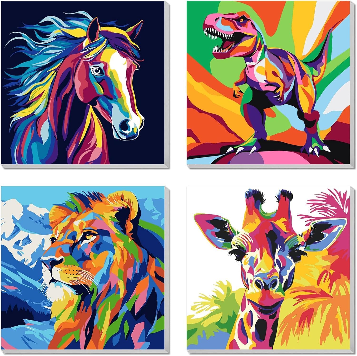 Detalle de BEAYIOU 4 Pack Paint by Numbers for Kids 8–12