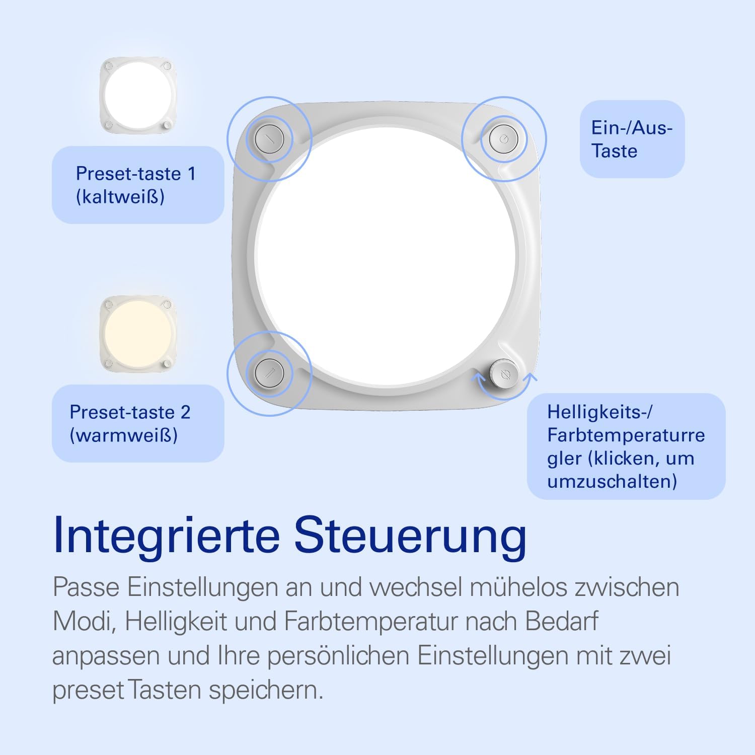 Thumbnail 2 de Elgato Key Light Neo (ohne Monitorhalterung) – Profi-Beleuchtung für Video-Calls & Streaming, weiß