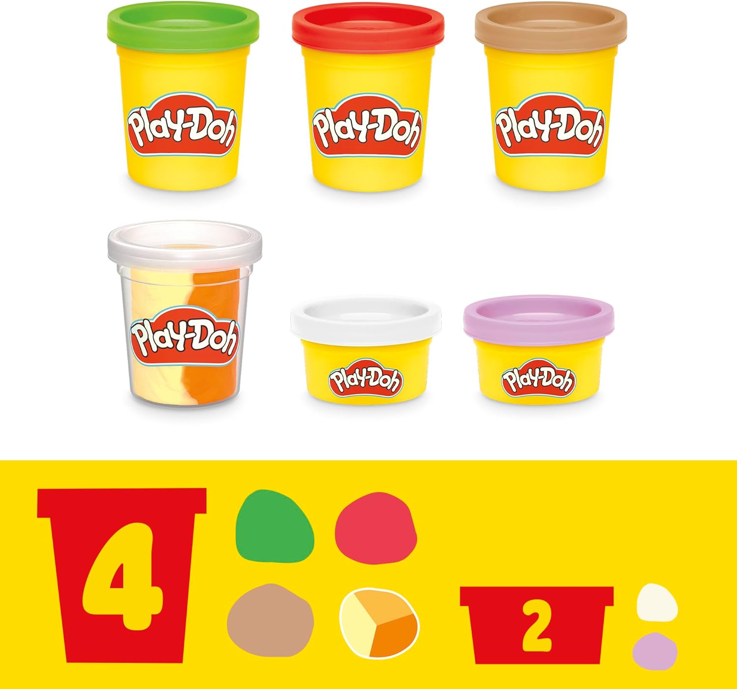Thumbnail 5 de Play-Doh Kitchen Creations Horno de Pizzas con 6 botes 🍽