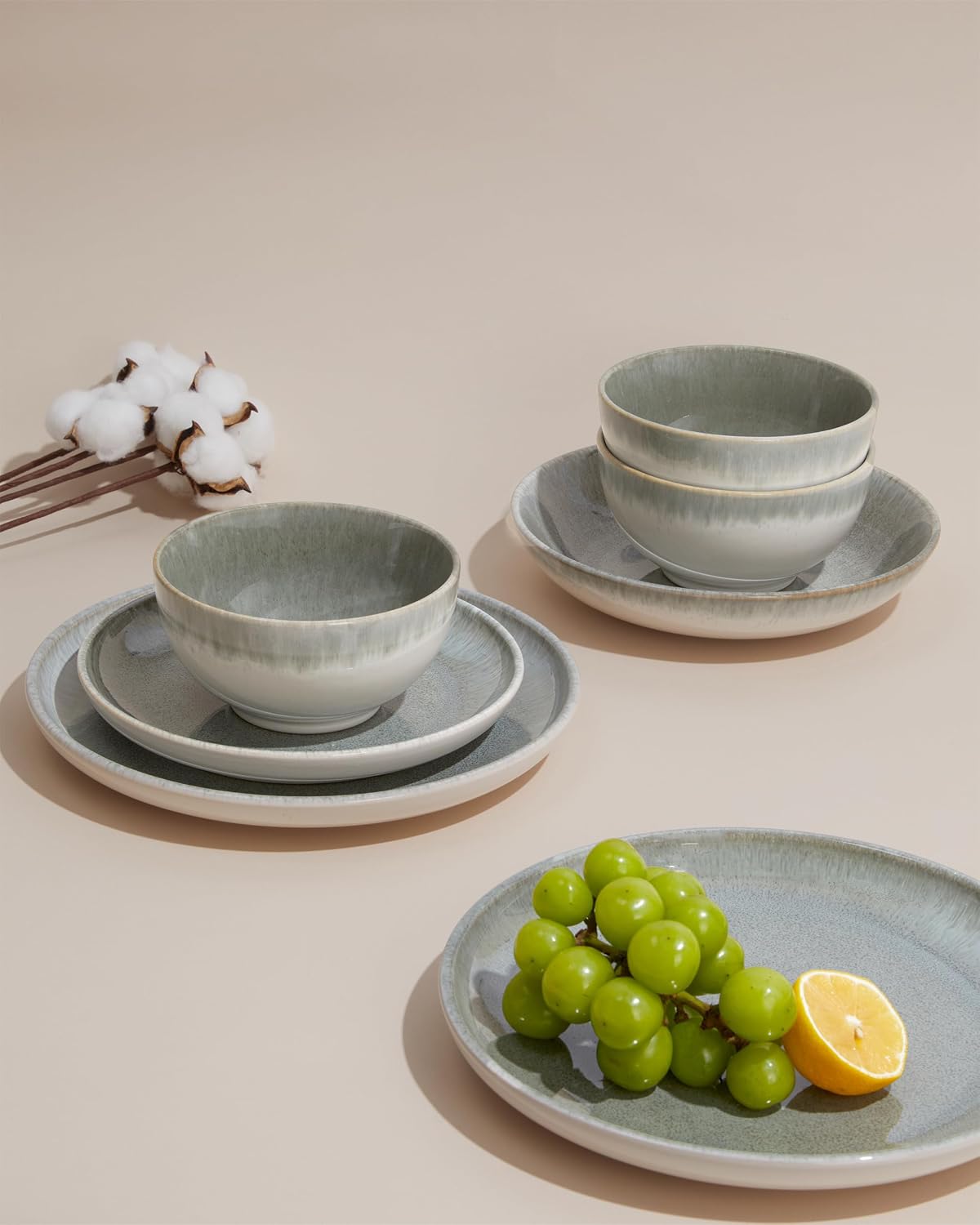 Thumbnail 6 de Pokini 24-Piece Dinnerware Set for 8