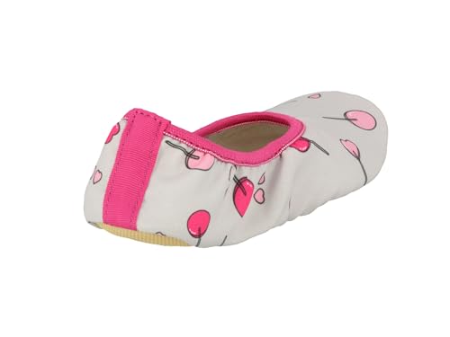 Detalle de Lico Unisex Kinder 1 Style Gymnastikschuhe – Grau Pink, Größe 25 EU