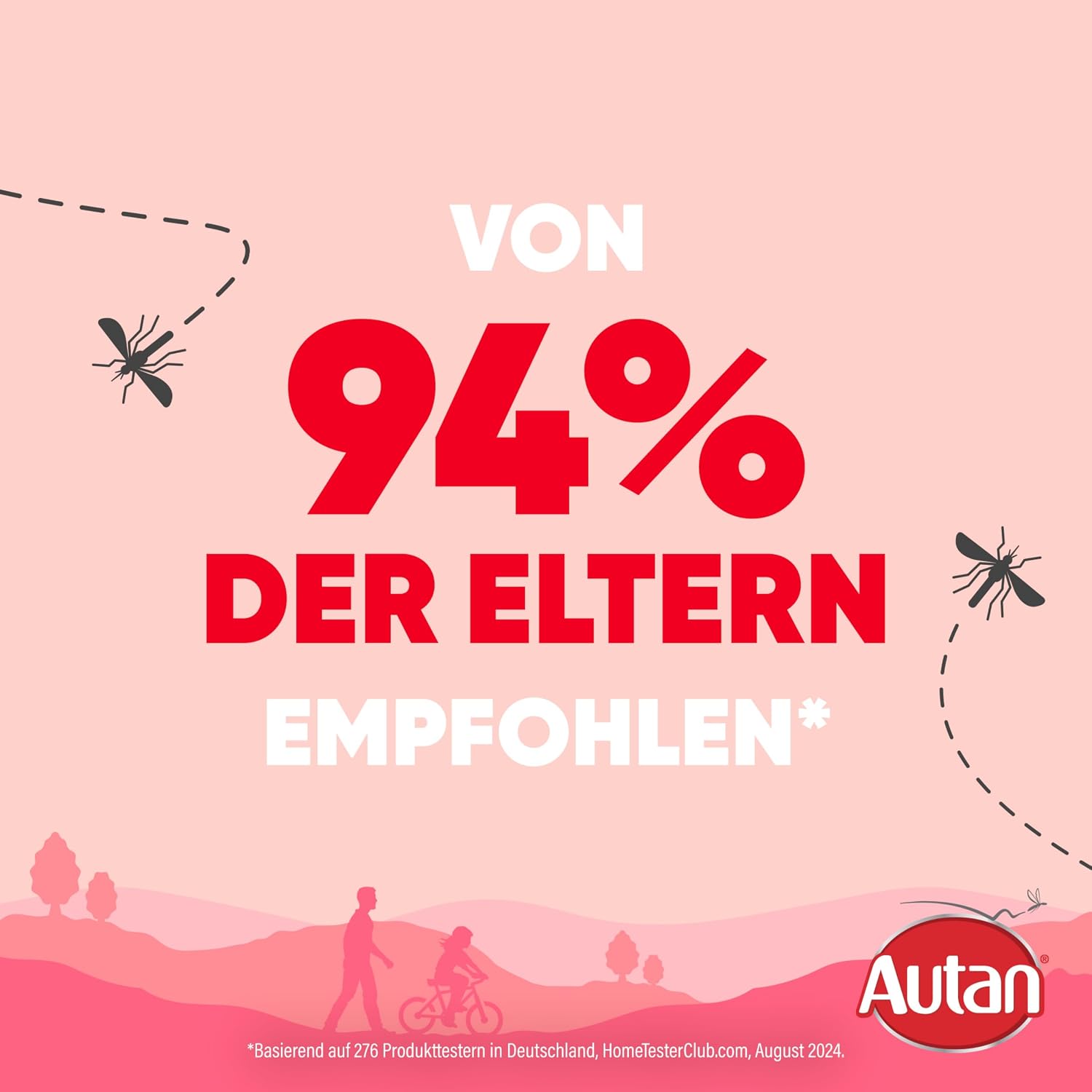 Detalle de Autan Kids Pumpspray – effektiver Insektenschutz für Kinder ab 1 Jahr, 100 ml