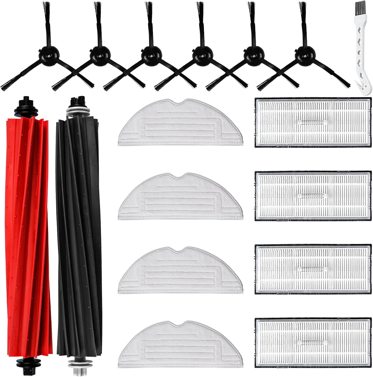 Detalle de Alloytool S8 Accessoires 17-delige set voor Roborock S8 en S8+