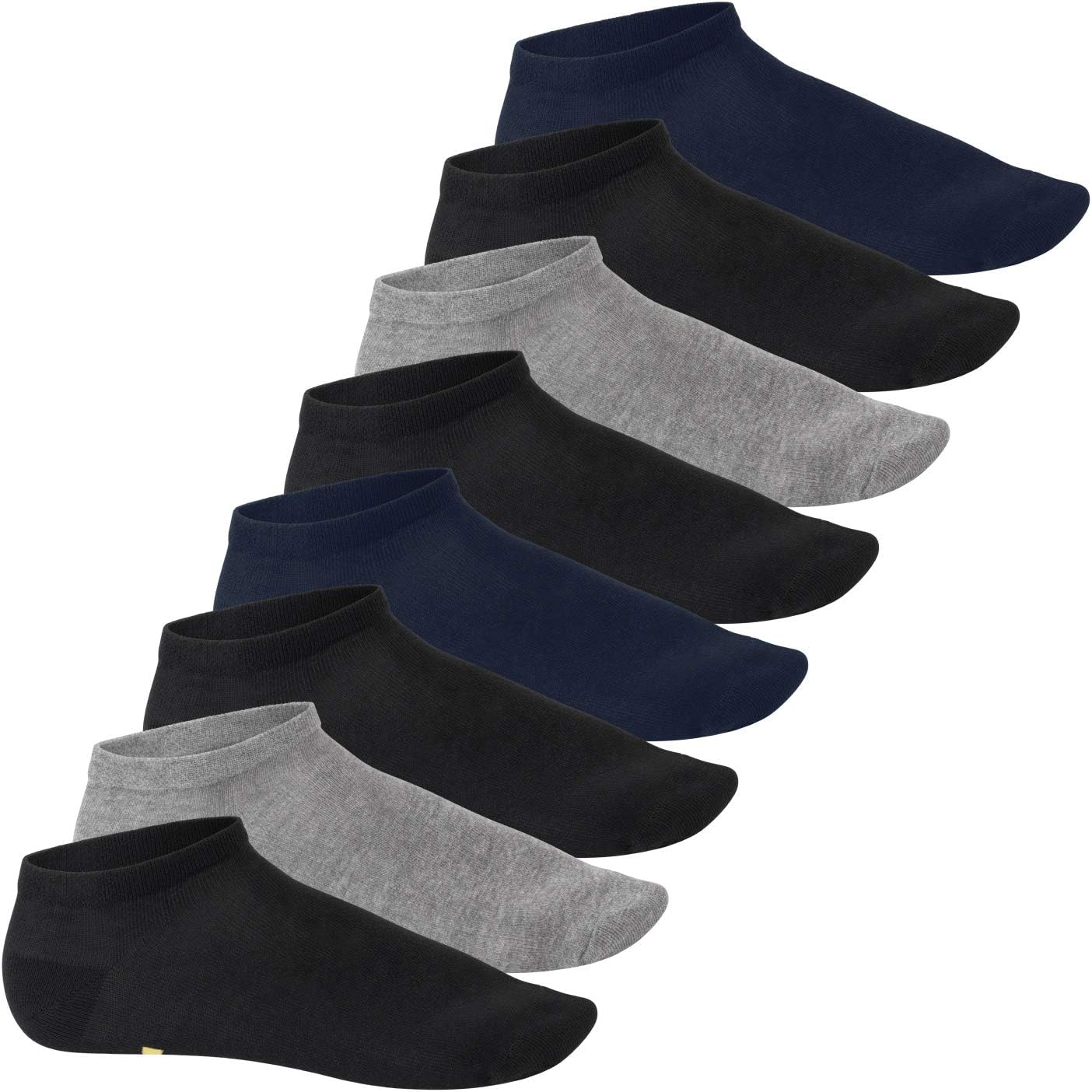 Detalle de Footstar sportsokken met neoneffect, 8 paar, uniseks
