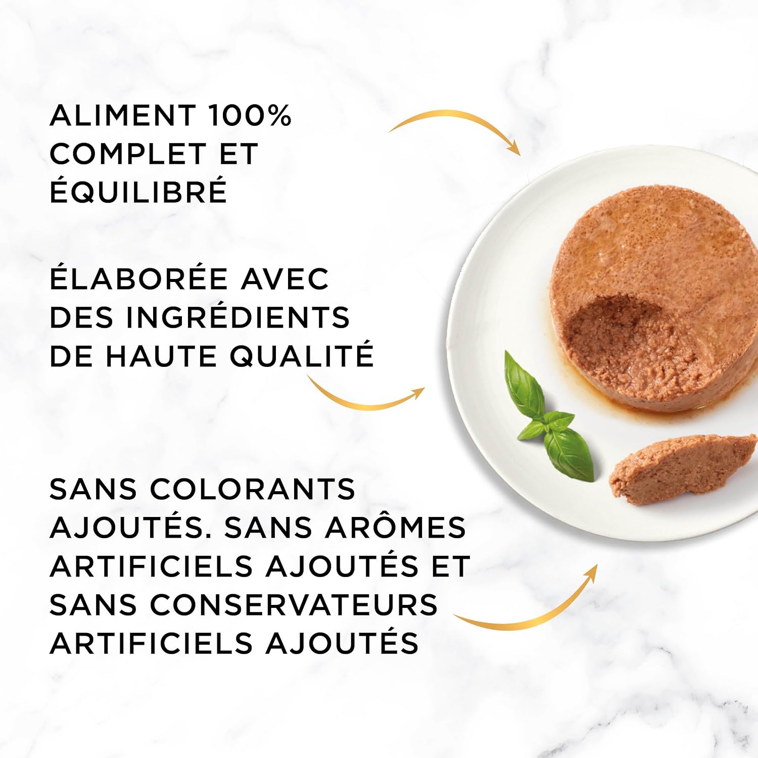 Detalle de GOURMET Gold Les Mousselines – Aliment complet pour chat adulte, sachet multiforme (Lapin, Poulet, Saumon, Rognons) – Boîte 8×12×85 g