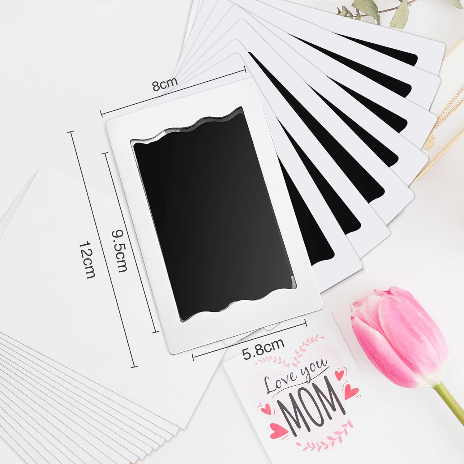 Thumbnail 1 de 8-teiliger Baby-Fußabdruck & Handabdruck-Set (Pfotenabdruck inkl.) – Stempelkissen und Karten