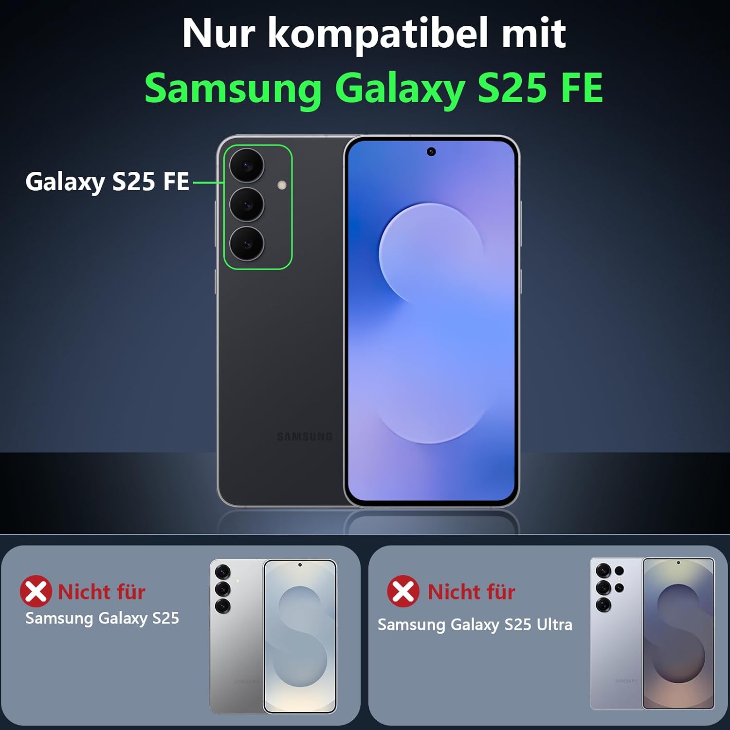 Detalle 2 de Fin2feel Coque Samsung S25 FE 360° Clair