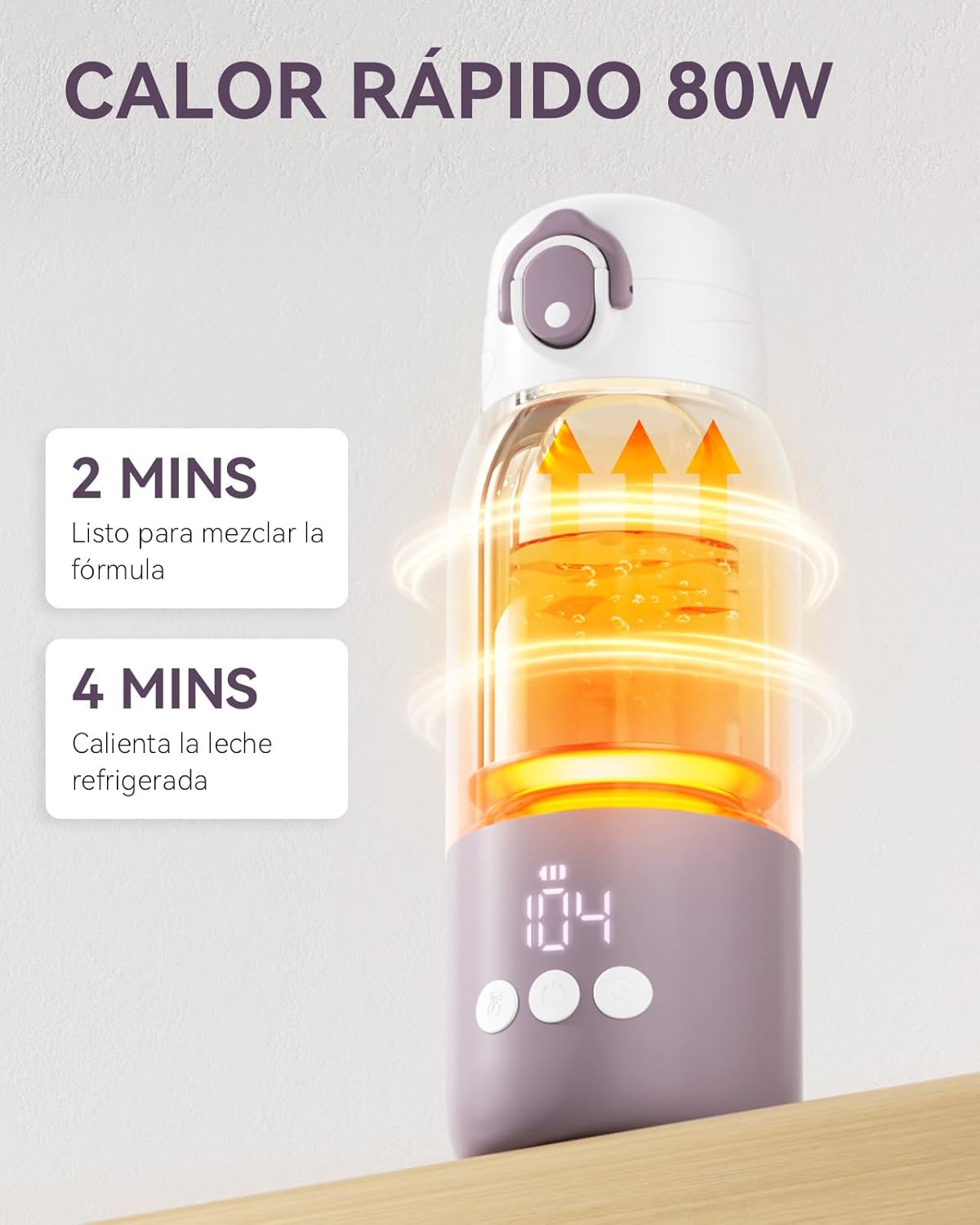Detalle 2 de Comfyer calienta biberones 340 ml