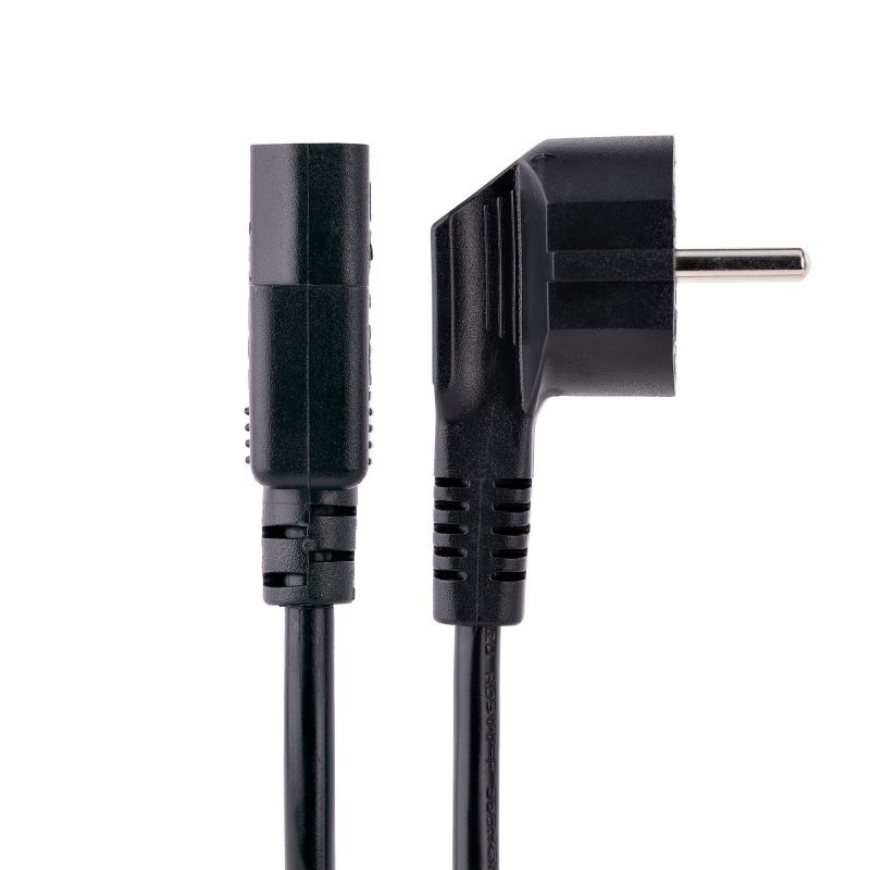 Thumbnail 1 de Cable de Alimentación StarTech 250V 10A 3m Schuko a C13 18AWG Negro Profesional