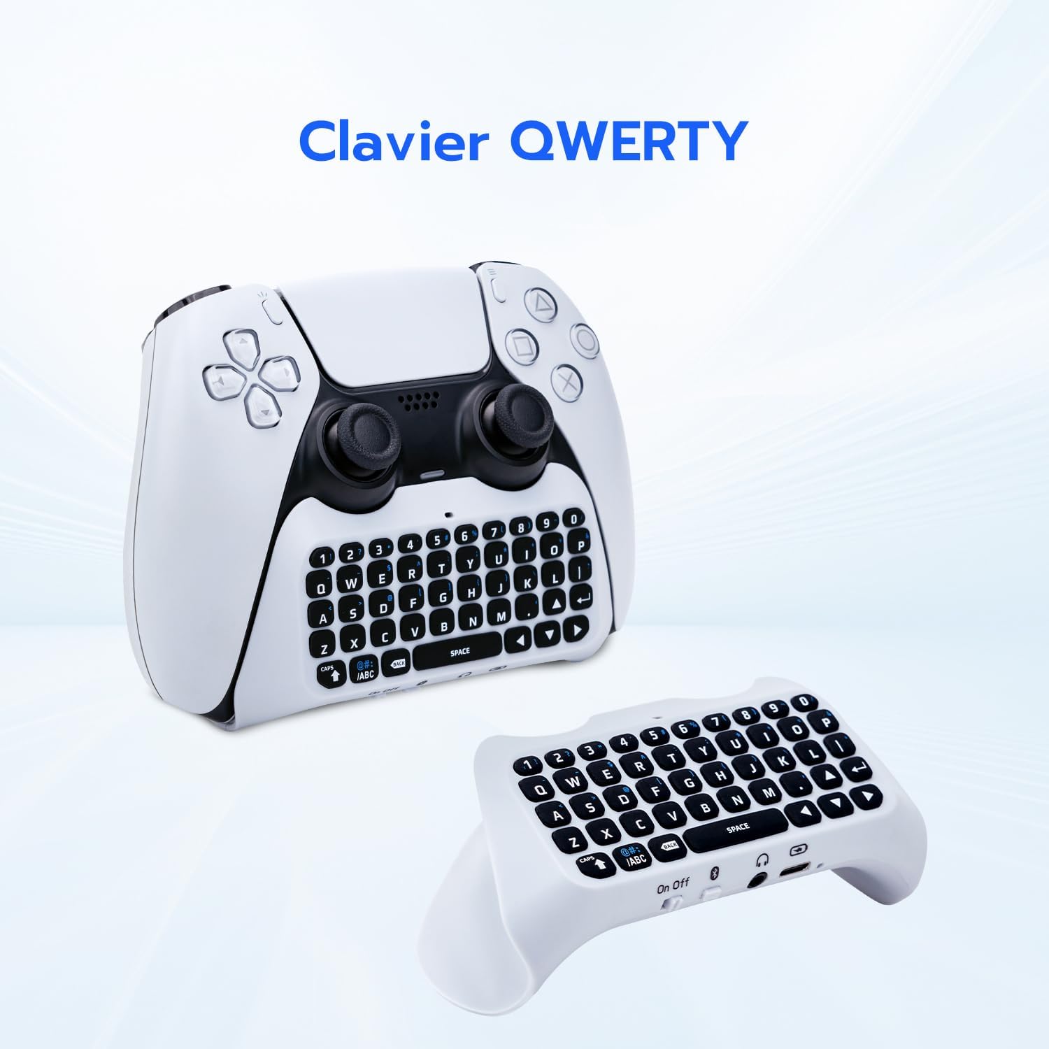 Detalle 1 de Mcbazel Clavier sans fil PS5