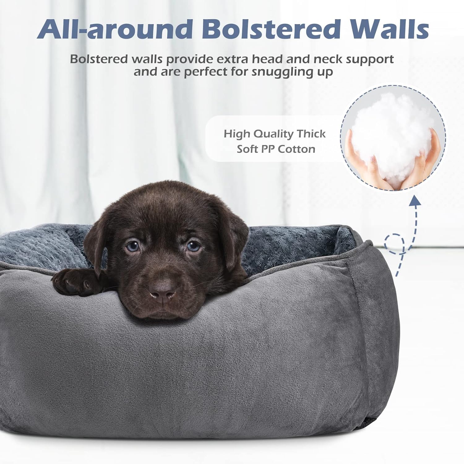 Detalle 2 de INVENHO Orthopedic Dog Bed 25 x 21