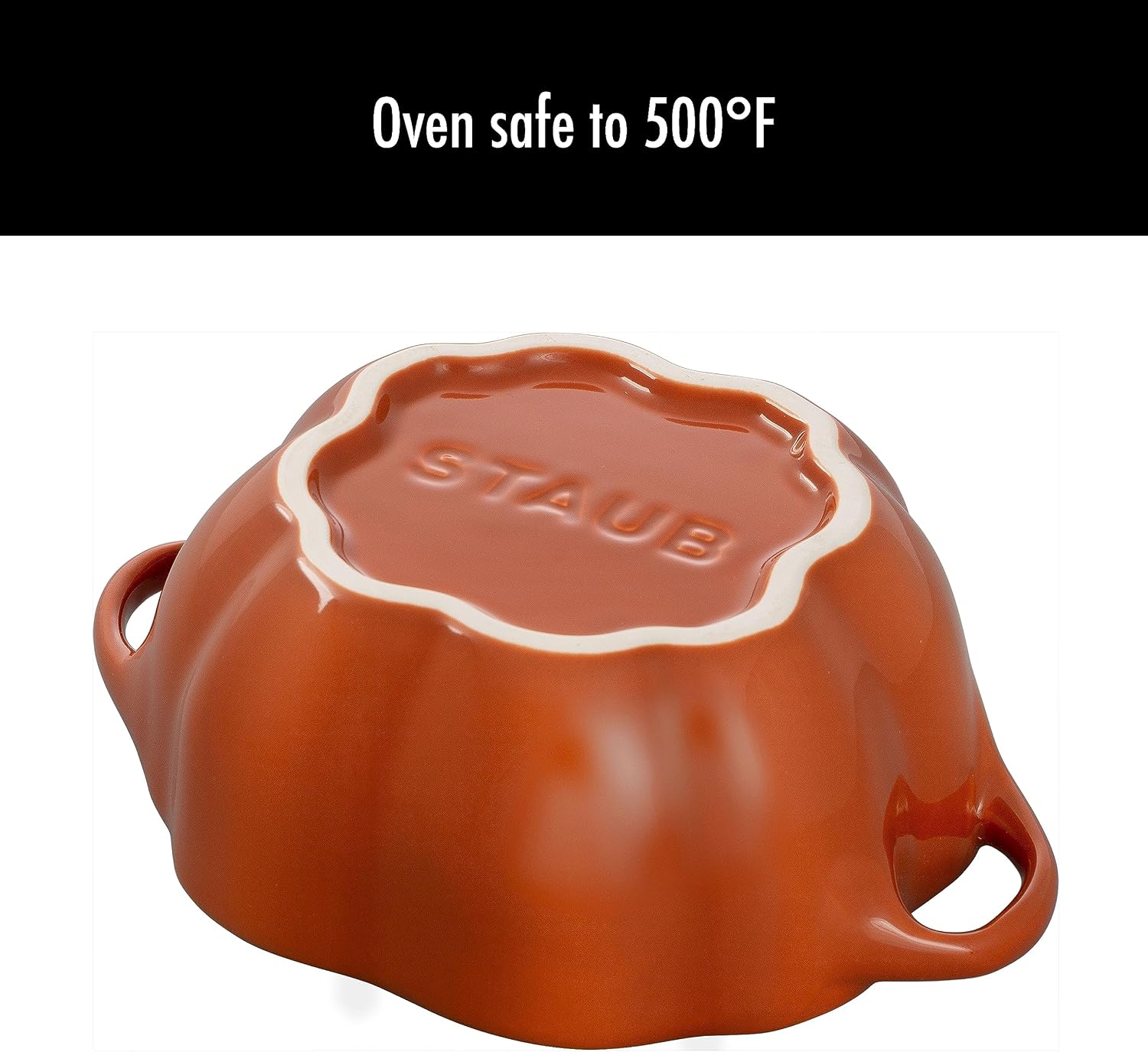 Thumbnail 6 de STAUB Ceramic Pumpkin Dish, 0.5-qt