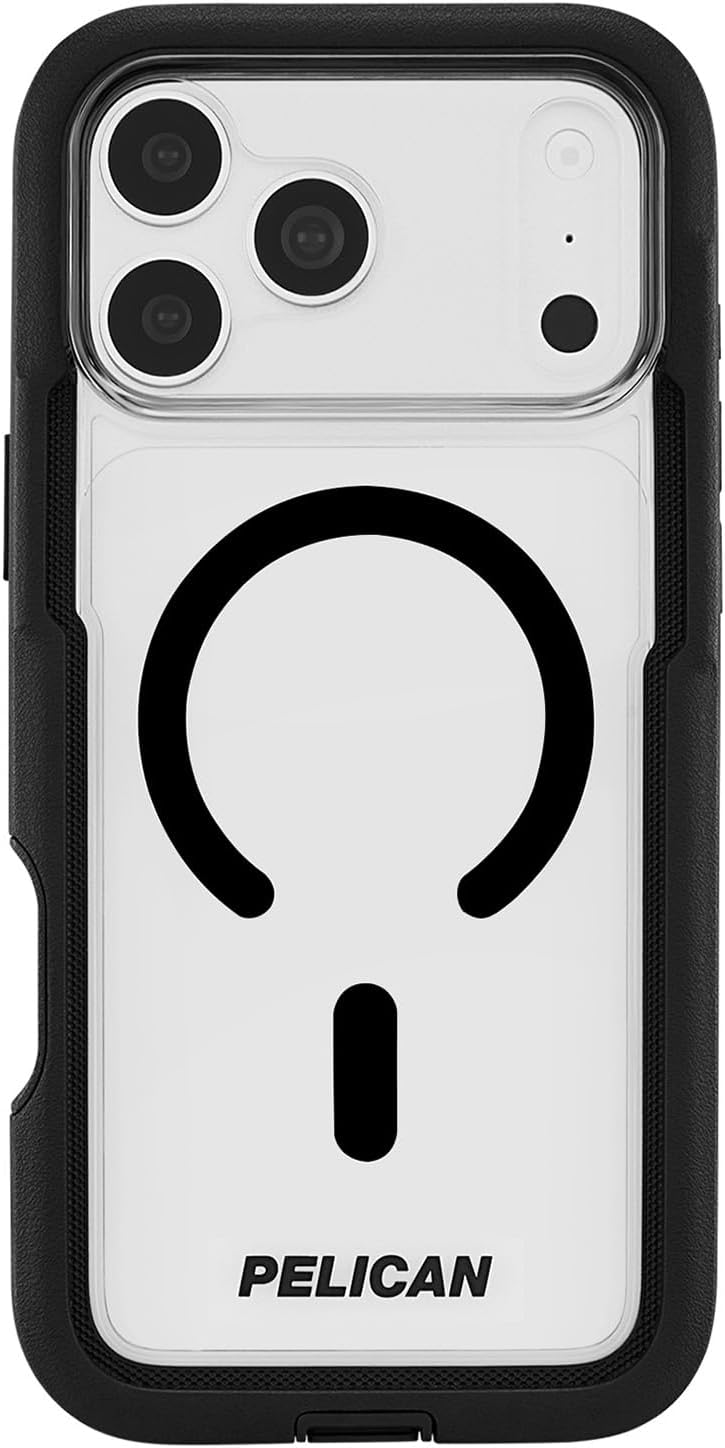 Detalle de Pelican Voyager iPhone 18 Pro用ケース MagSafe対応・2層構造・ベルトクリップホルスター付き