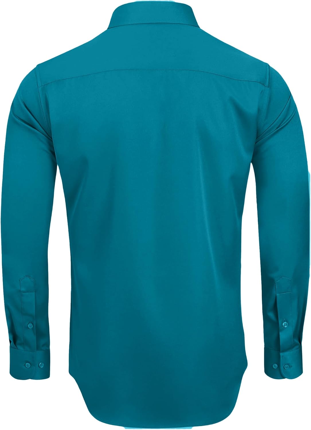 Thumbnail 1 de Alimens & Gentle Men's Dress Shirt Long Sleeve - Wrinkle-Free Stretch Button-Down