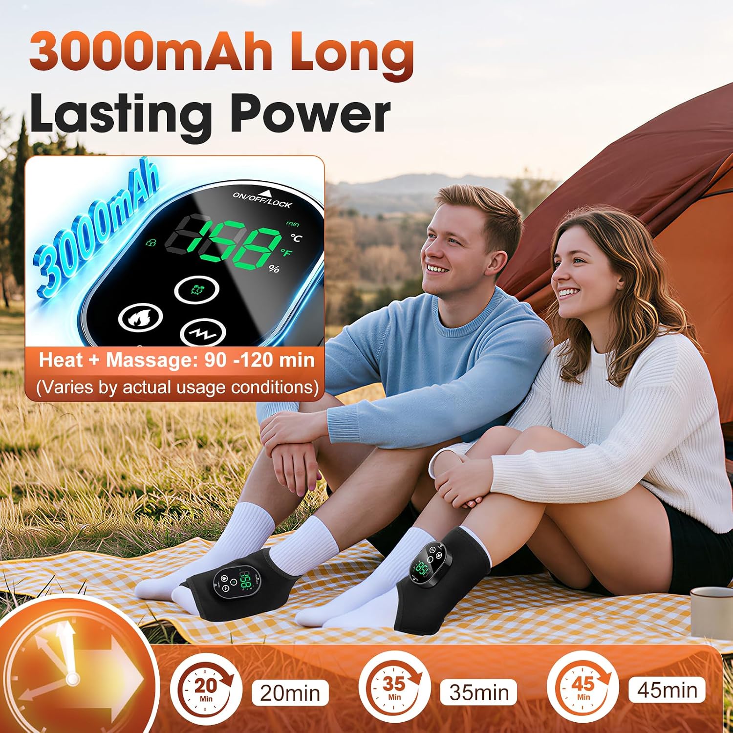 Thumbnail 6 de DeMoce Foot and Ankle Massager 3000mAh Battery