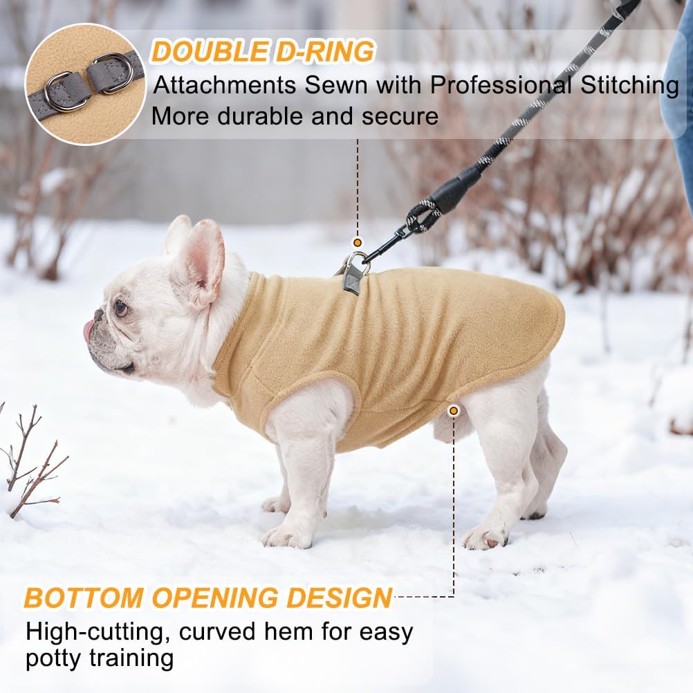 Detalle de BEAUTYZOO Dog Fleece Vest, Size S